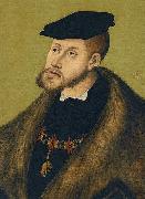 Lucas Cranach Portrait of Emperor Charles V France oil painting artist